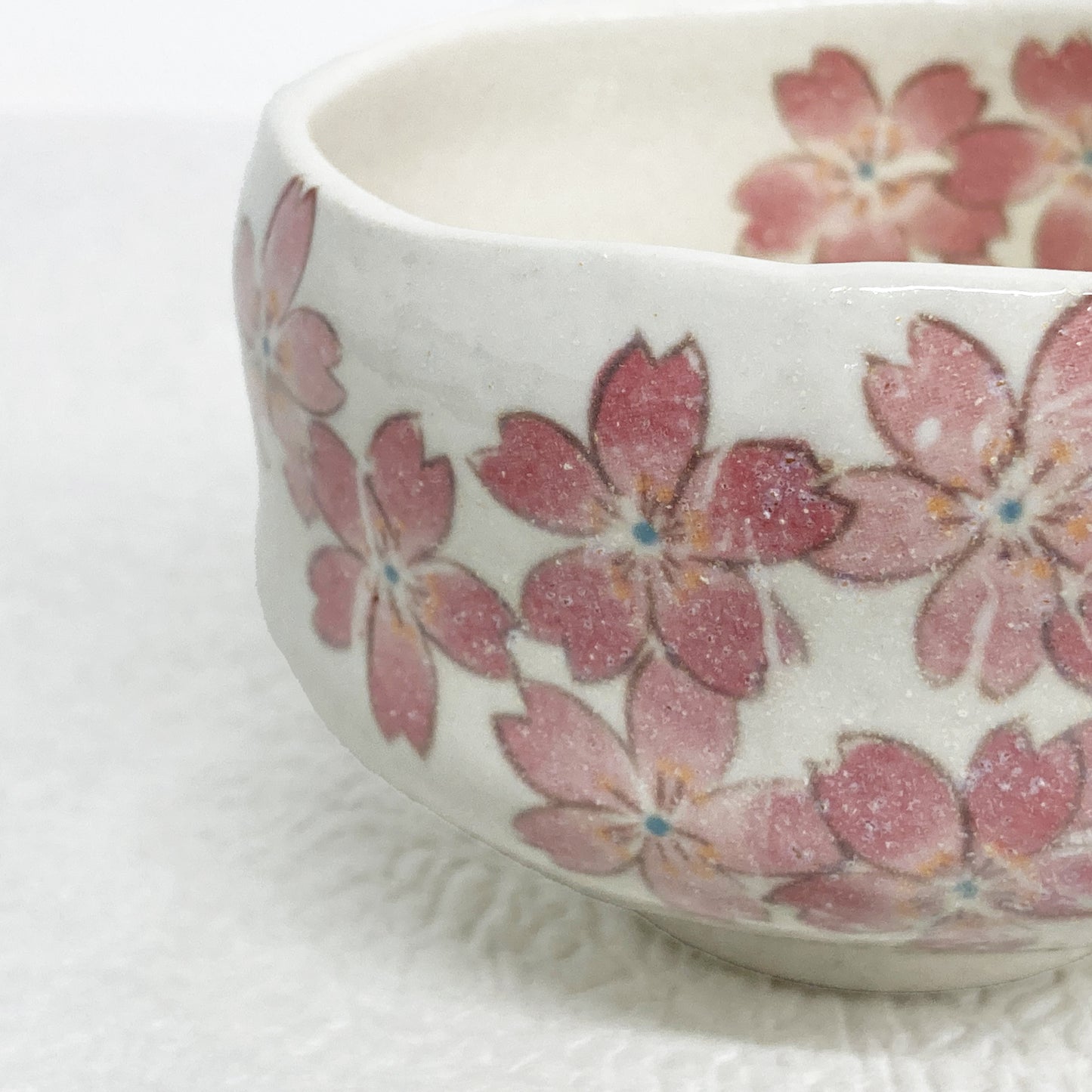 美濃焼 抹茶茶碗 桜