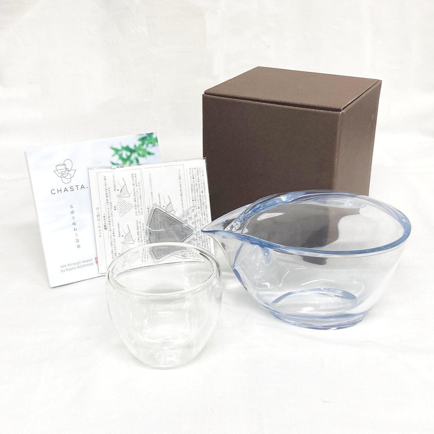 チャスタ250ml&ダブルウォールグラス1個 セット