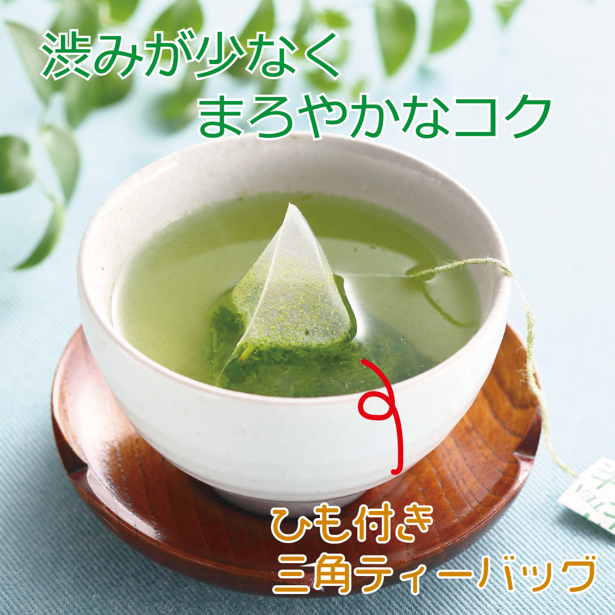 なめらかぷりんと抹茶入り緑茶ティーバッグセット