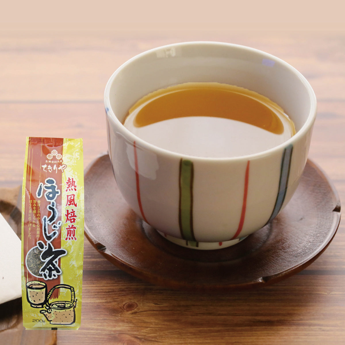 京都 ちきりや｜熱風焙煎ほうじ茶 200g – 京都三条 ちきりや