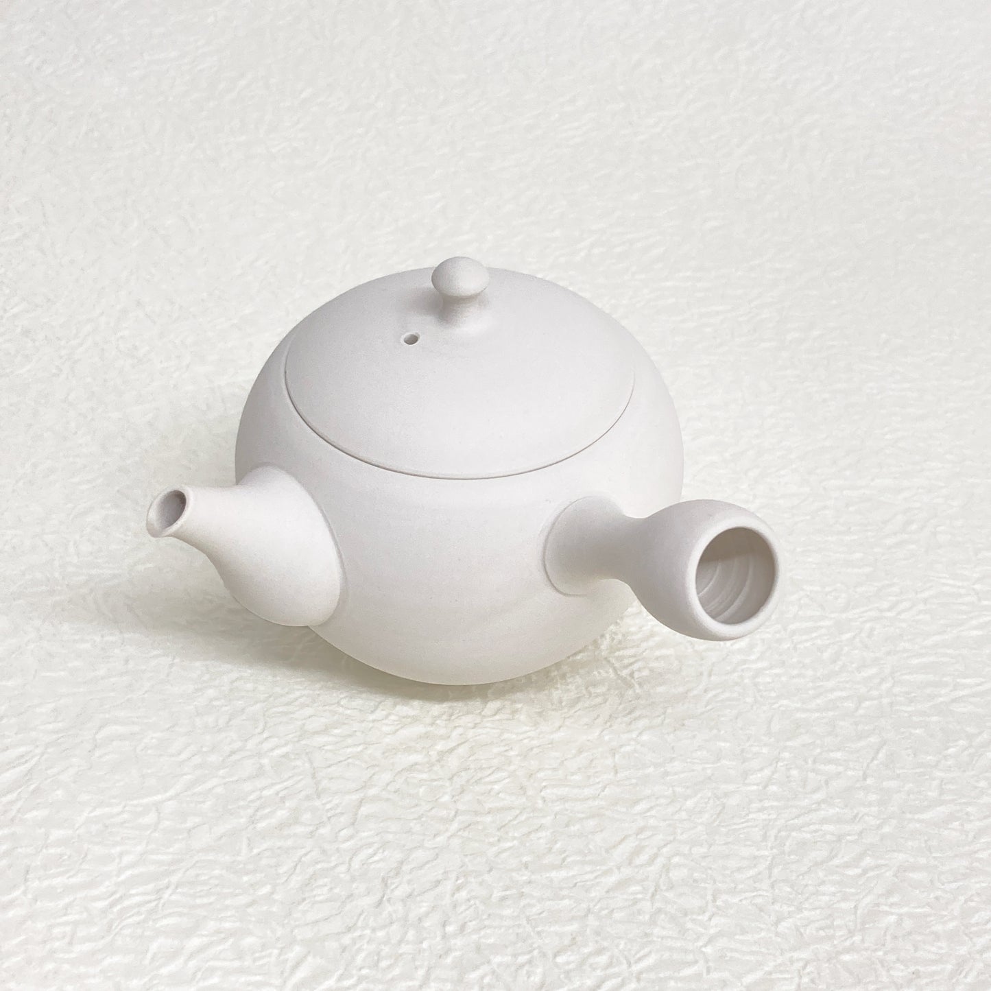 【入荷待ち】常滑焼手作り急須 前川淳蔵作 白泥 280ml