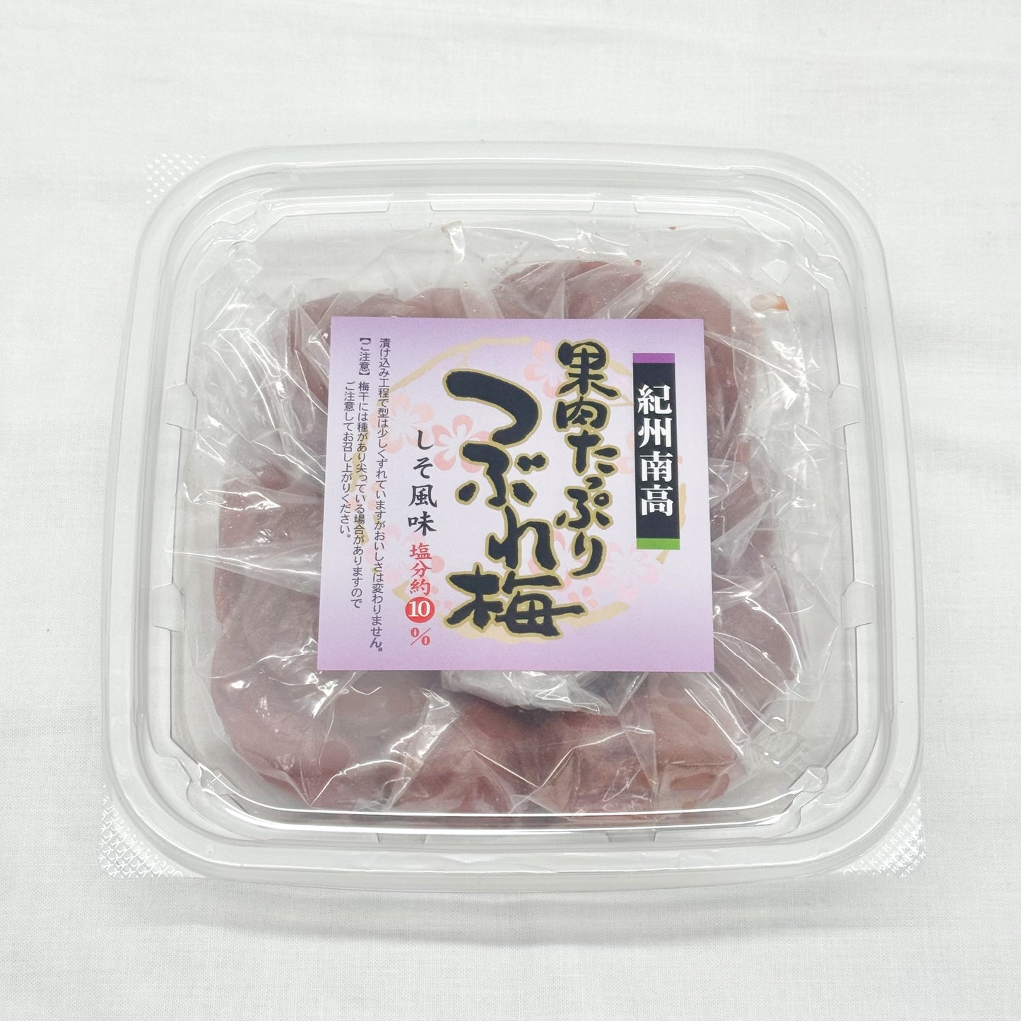 紀州南高梅 果肉たっぷりつぶれ梅 300g（しそ風味 / はちみつ漬け）