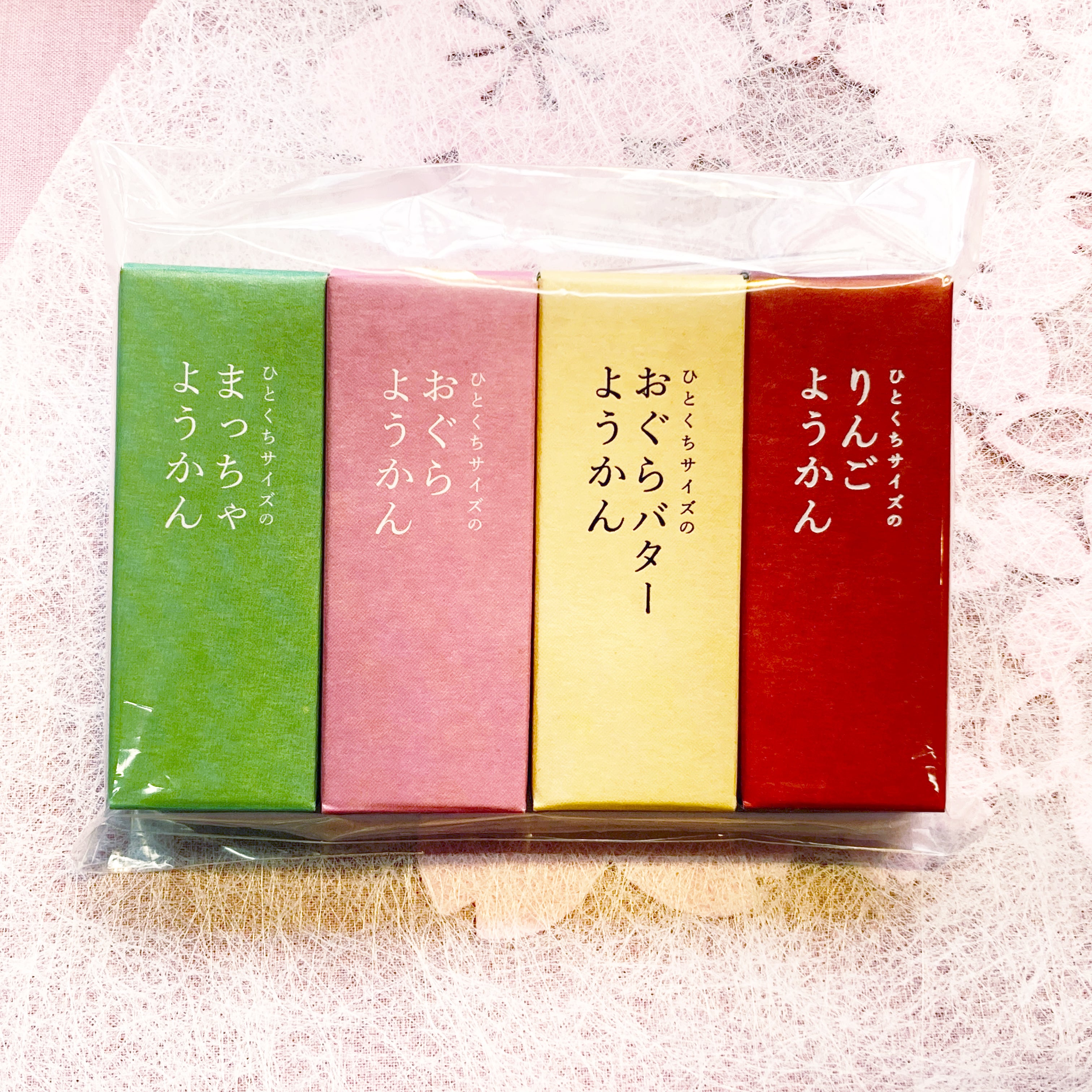 ひとくちようかん 4個セット – 京都三条 ちきりや