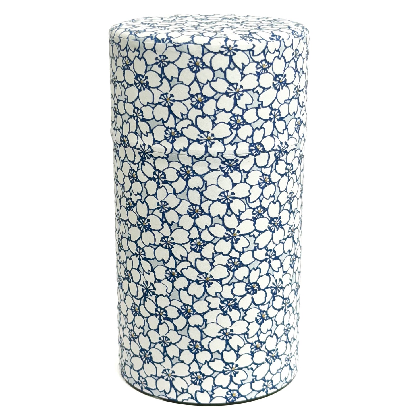 【新発売】茶缶　桜（青／白）　