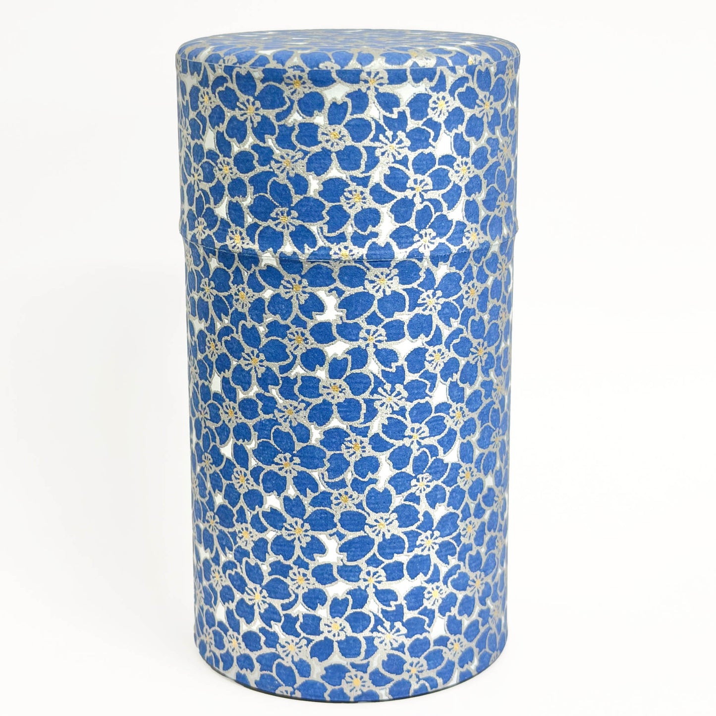 【新発売】茶缶　桜（青／白）　