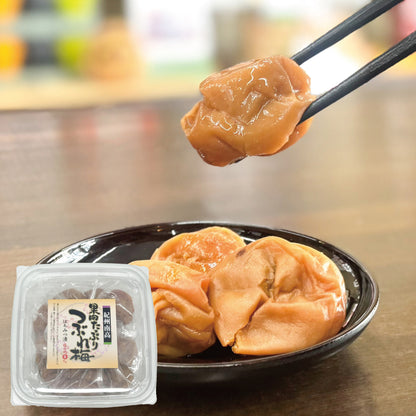 紀州南高梅 果肉たっぷりつぶれ梅 300g（しそ風味 / はちみつ漬け）