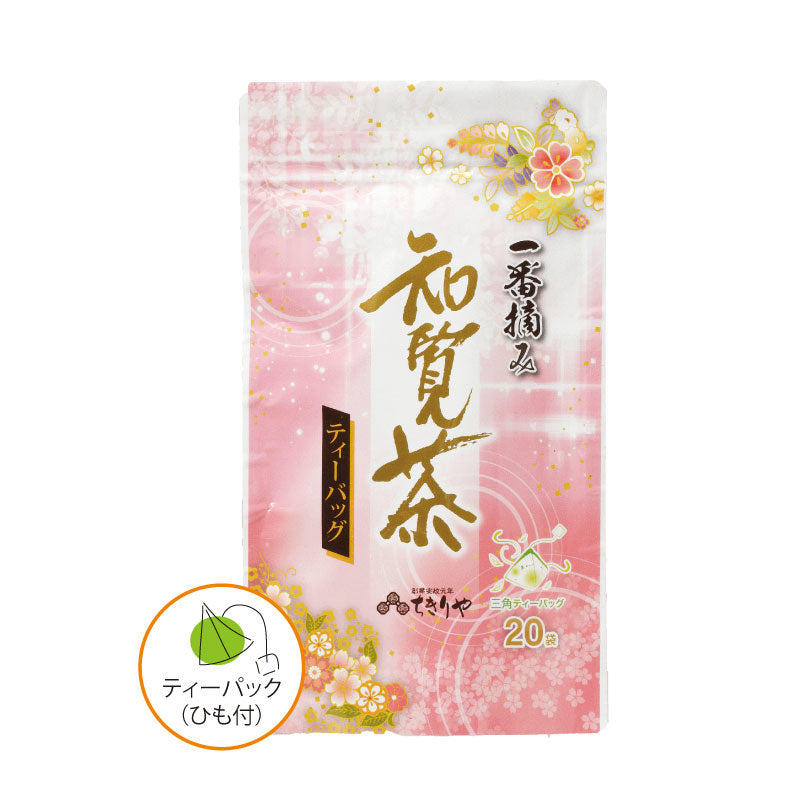 京都 ちきりや｜一番摘み知覧茶ティーバッグ 2g×20袋 – 京都三条 ちきりや